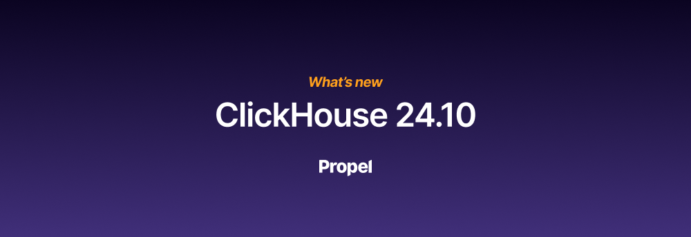  ClickHouse 24.10