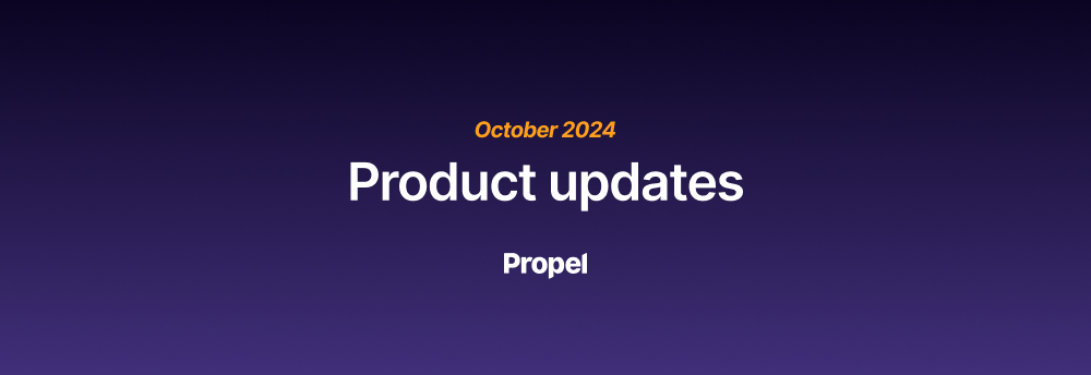 Product Updates: October 2024